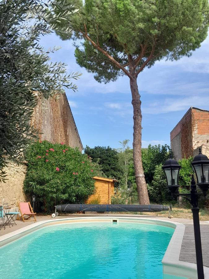 La Pause Sous Le Pin B&B Chambres D'Hotes Capestang Eksteriør billede